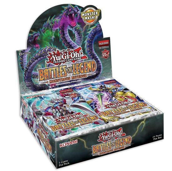 Yu-Gi-Oh! - Battles of Legend: Monstrous Revenge Booster Box - Gathering Games