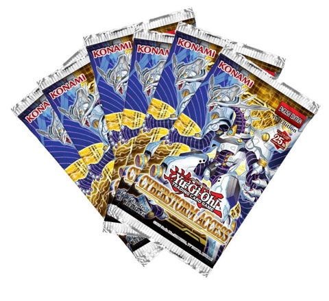 Yu-Gi-Oh! - Cyberstorm Access 6 x Boosters - Gathering Games