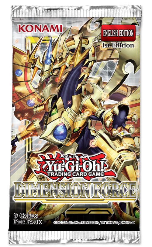 Yu-Gi-Oh! - Dimension Force Booster - 1