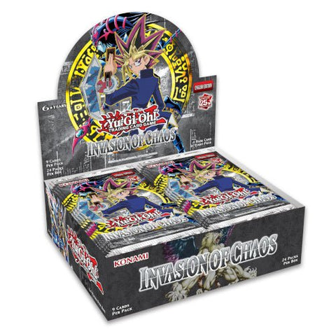 Yu-Gi-Oh! - Invasion of Chaos 25th Anniversary Booster Box - Gathering Games