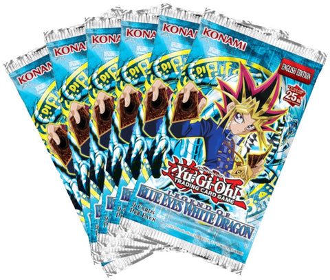Yu-Gi-Oh! - Legend of Blue Eyes White Dragon 25th Anniversary 6 x Boosters - Gathering Games