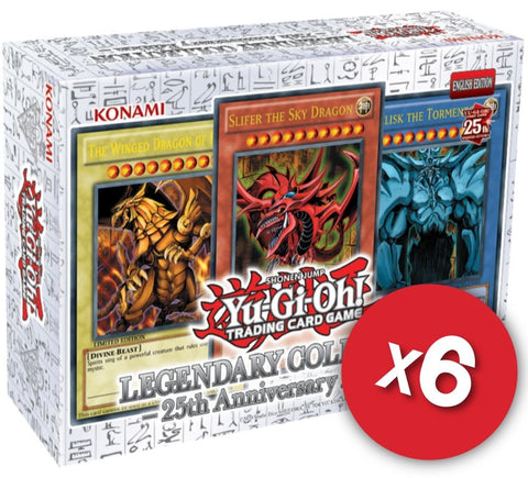 Yu-Gi-Oh! - Legendary Collection: 25th Anniversary Edition Case (6 Units) - Gathering Games