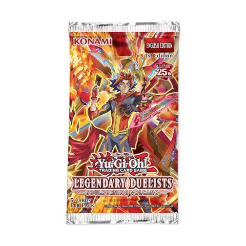 Yu-Gi-Oh! - Legendary Duelists 10: Soulburning Volcano 6 x Boosters - Gathering Games