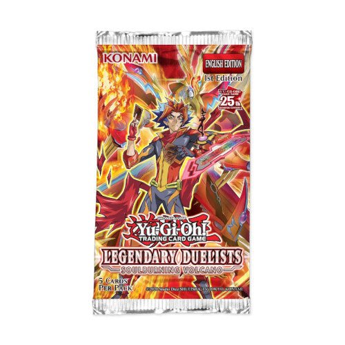 Yu-Gi-Oh! - Legendary Duelists 10: Soulburning Volcano 6 x Boosters - 2