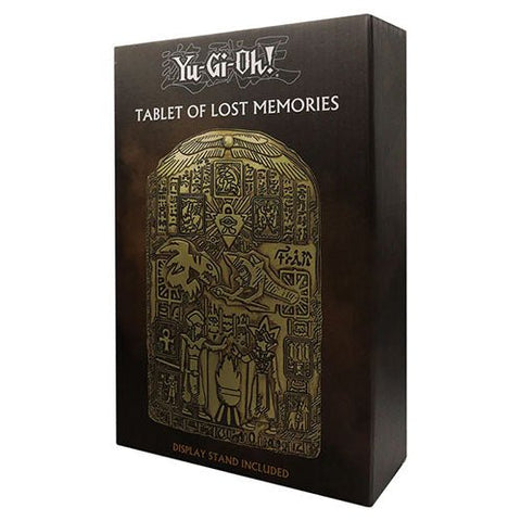 Yu-Gi-Oh! - Limited Edition 24k Gold Plated Collectible - Tablet of Lost Memories Ingot - Gathering Games