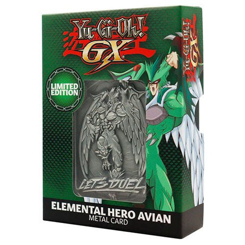 Yu-Gi-Oh! - Limited Edition Collectible Metal Ingot - Elemental Hero Avian - Gathering Games