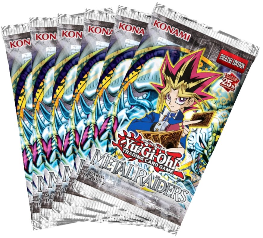 Yu-Gi-Oh! - Metal Raiders 25th Anniversary 6 X Boosters | Gathering Games