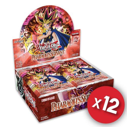 Yu-Gi-Oh! - Pharaoh's Servant 25th Anniversary Case (12 Count) - Gathering Games