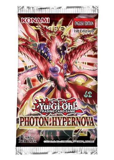Yu-Gi-Oh! - Photon Hypernova 6 x Booster Packs - Gathering Games