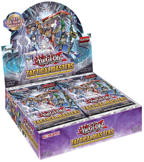 Yu-Gi-Oh! - Tactical Masters - Booster Box (24 Packs) - Gathering Games