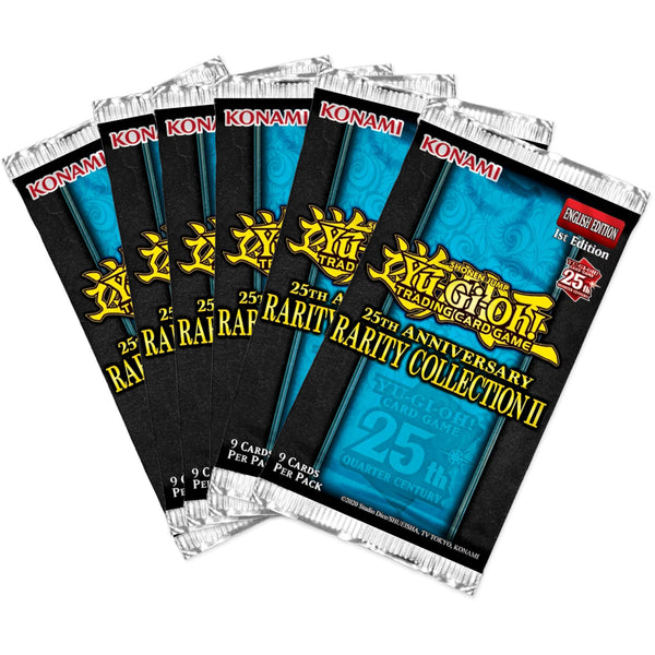 Yu-Gi-Oh! TCG 25th Anniversary Rarity Collection 2 - 6 x Booster Packs | Gathering Games Yu-Gi-Oh! TCG 25th Anniversary Rarity Collection 2 - 6 x Booster Packs | Gathering Games