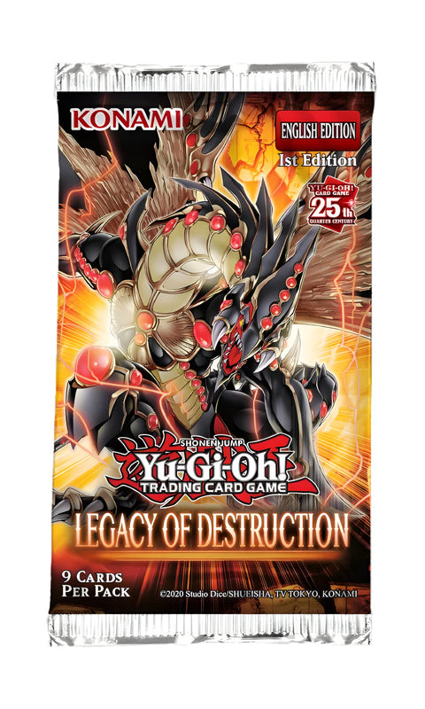 Yu-Gi-Oh! TCG: Legacy Of Destruction Booster Pack - Gathering Games