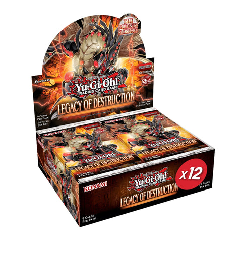 Yu-Gi-Oh! TCG: Legacy Of Destruction Case (12 Booster Boxes) - Gathering Games