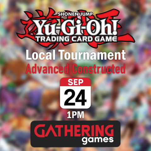 Yu-Gi-Oh! TCG: Local Tournament | 24th Sept 2023 | Skipton - Gathering Games