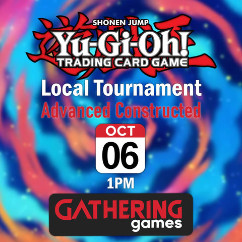 Yu-Gi-Oh! TCG: Local Tournament | 8th Oct 2023 | Skipton - Gathering Games