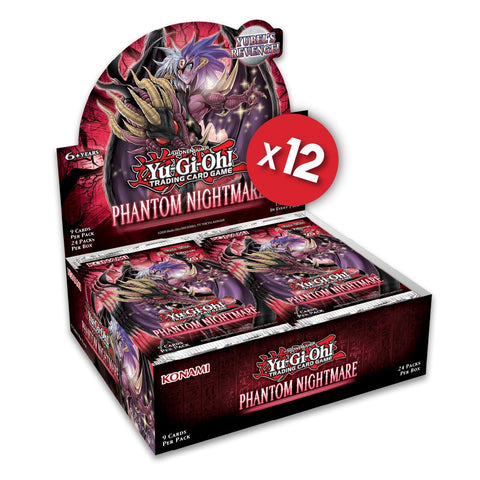 Yu-Gi-Oh! TCG: Phantom Nightmare Sealed Case (12 Booster Boxes) - Gathering Games