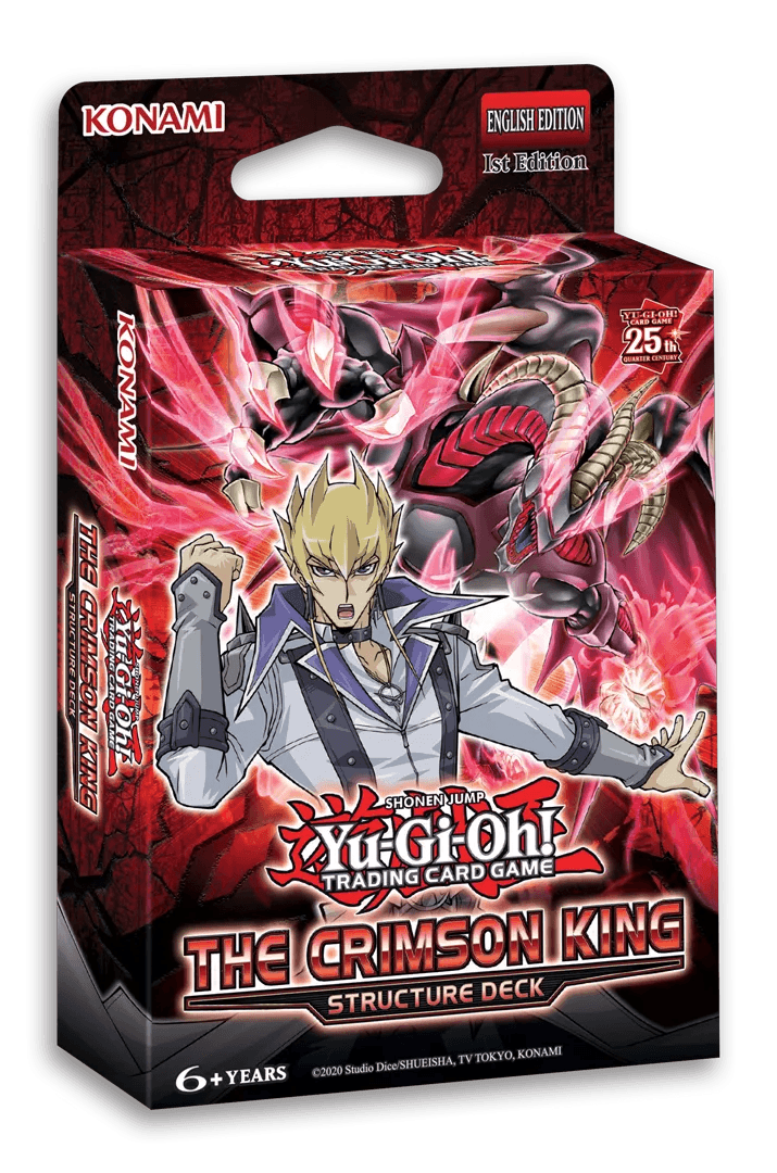 Yu-Gi-Oh! The Crimson King - Structure Deck | Trading Card Games ...