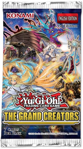Yu-Gi-Oh! - The Grand Creators - 5 x Boosters - 1